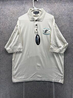 Vintage Florida Marlins Shirt Mens XL Beige MLB Baseball Dynasty Collection 90s